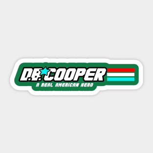 D.B. Cooper: A Real American Hero Sticker